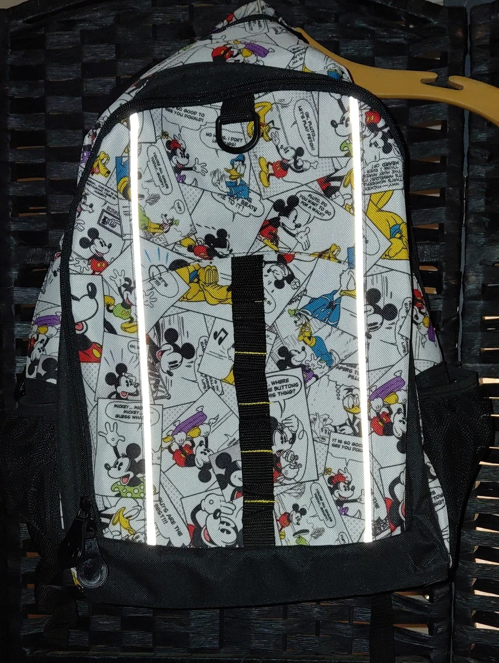 Disney Parks Backpack Mickey Mouse Comic Book Print